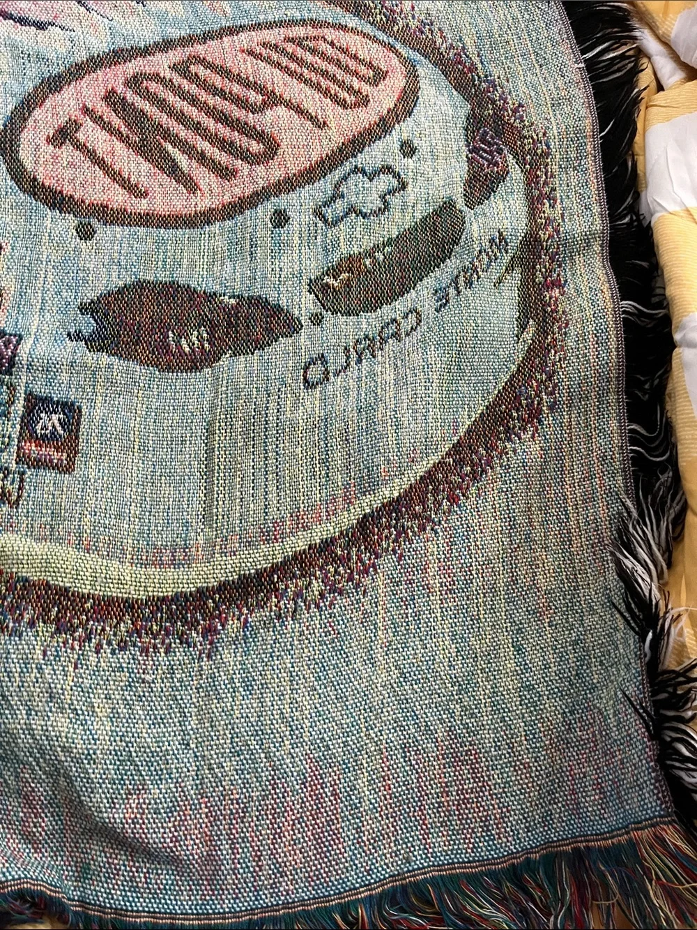 Vintage NASCAR Jeff Gordon #24 DuPont Graphic Tapestry/Throw Blanket